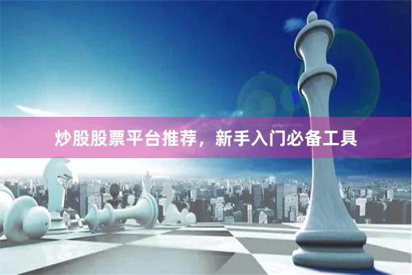 炒股股票平台推荐，新手入门必备工具